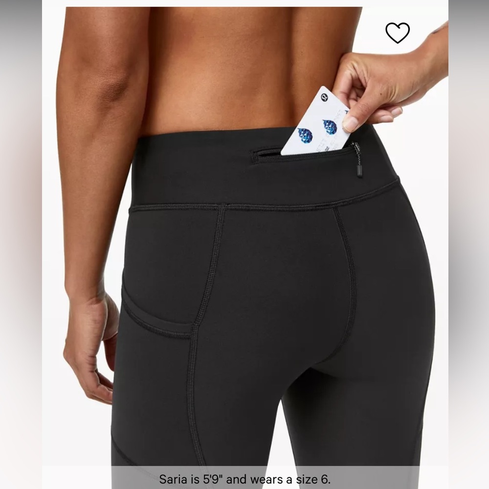 lululemon Tight Stuff High-Rise Tight 25" - Black - Picture 12 of 13